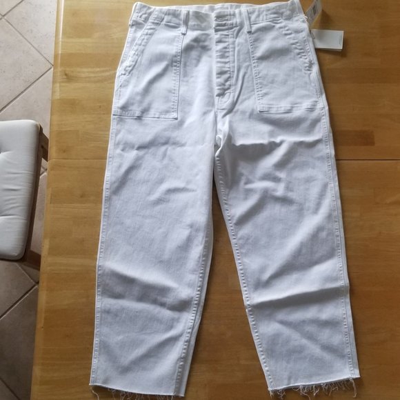 MOTHER The Private Frayed Ankle Jeans - Picture 4 of 16